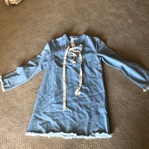 Brand new denim dress new with tags